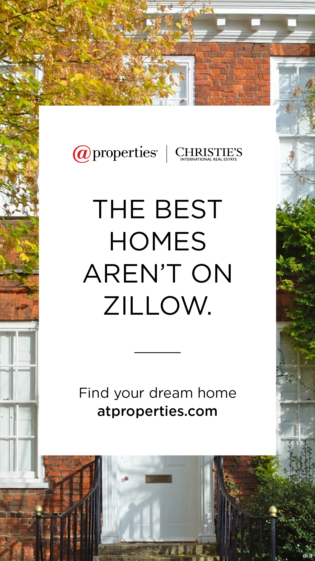 Updated Meta Story creative — The best homes aren't on Zillow